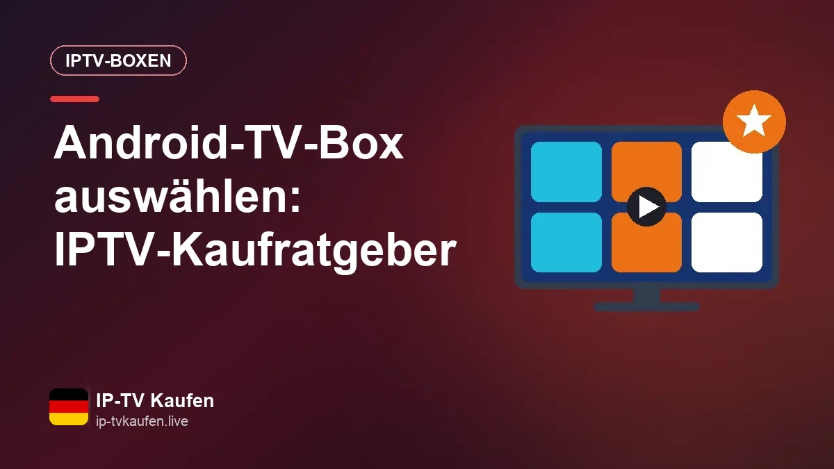 Android-TV-Box für IPTV auswählen: der Kaufratgeber ohne Fehlgriff Kompakte Android-TV-Box samt Fernbedienung vor einem Flachbildfernseher
