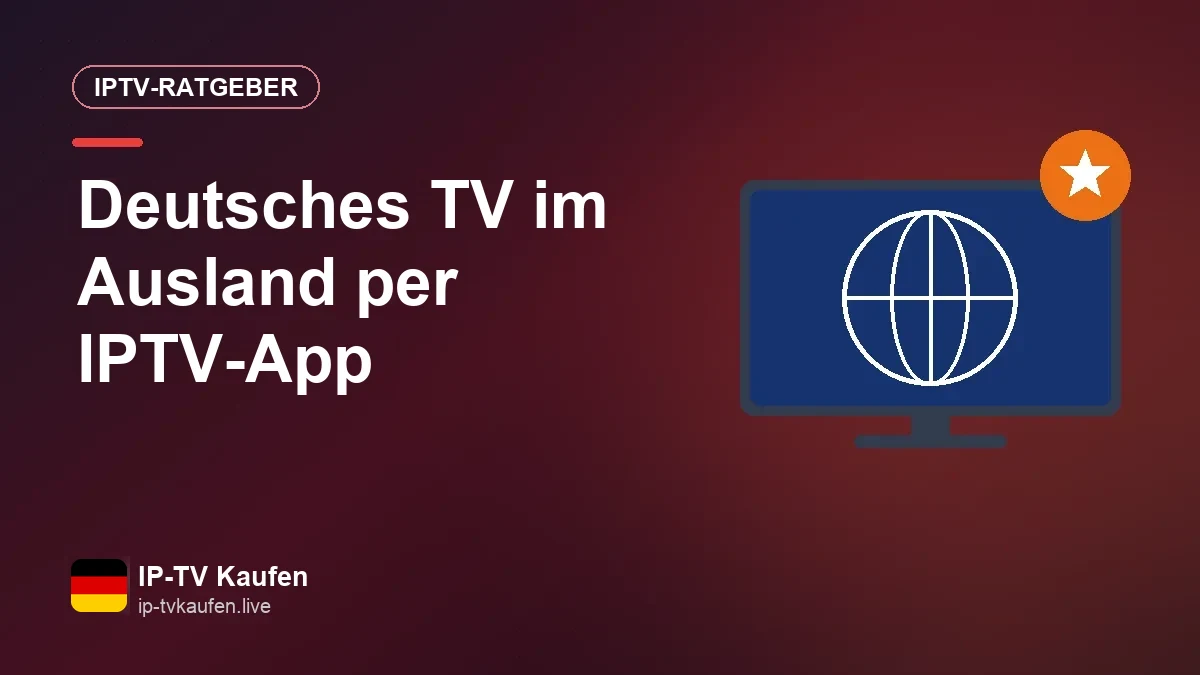 Deutsches Fernsehen im Ausland: Das Erste, ZDF und RTL per IPTV-App empfangen Deutsche Fernsehprogramme per IPTV in einer Wohnung im Ausland